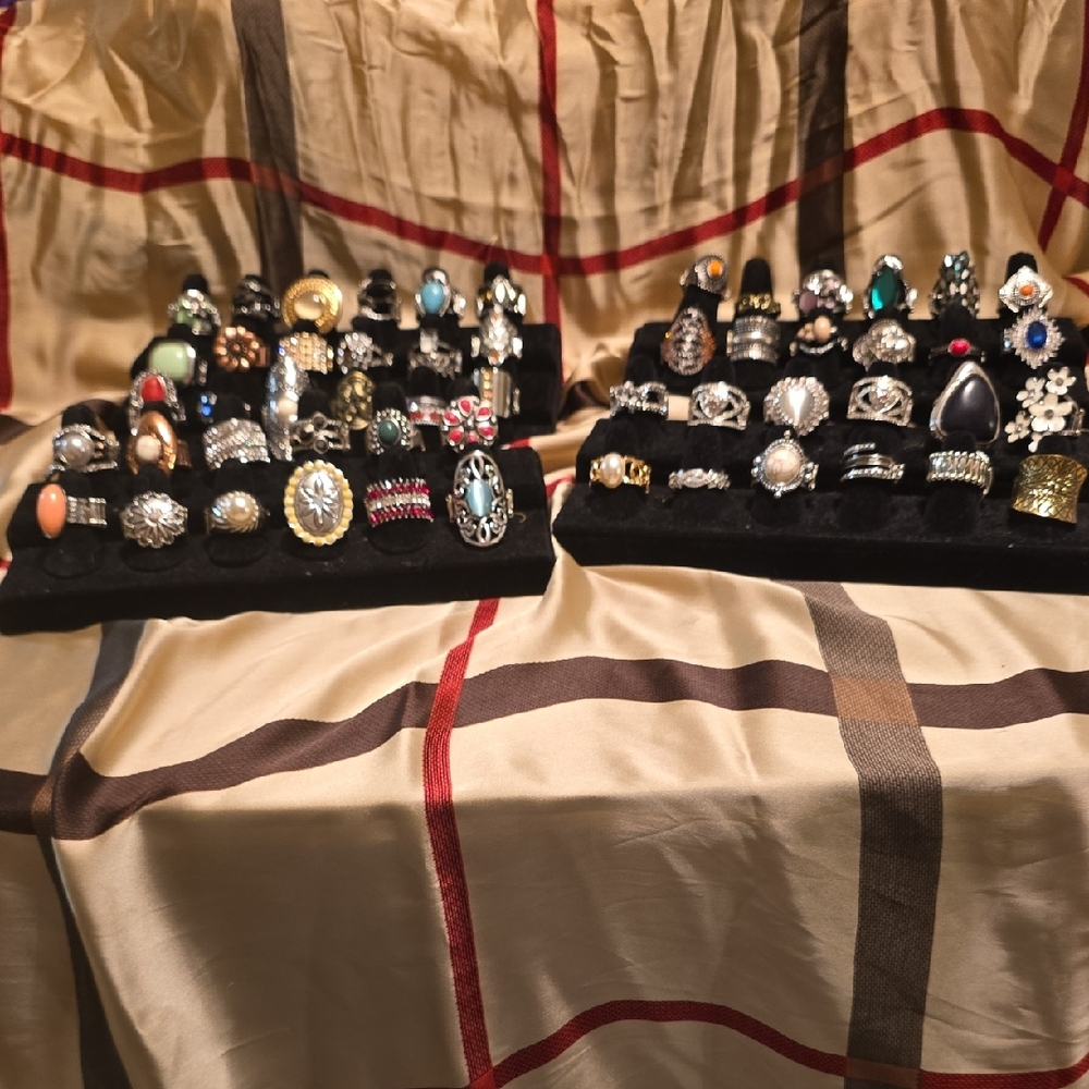 Paparazzi Assorted Colorful Rings Collection 2 For $10